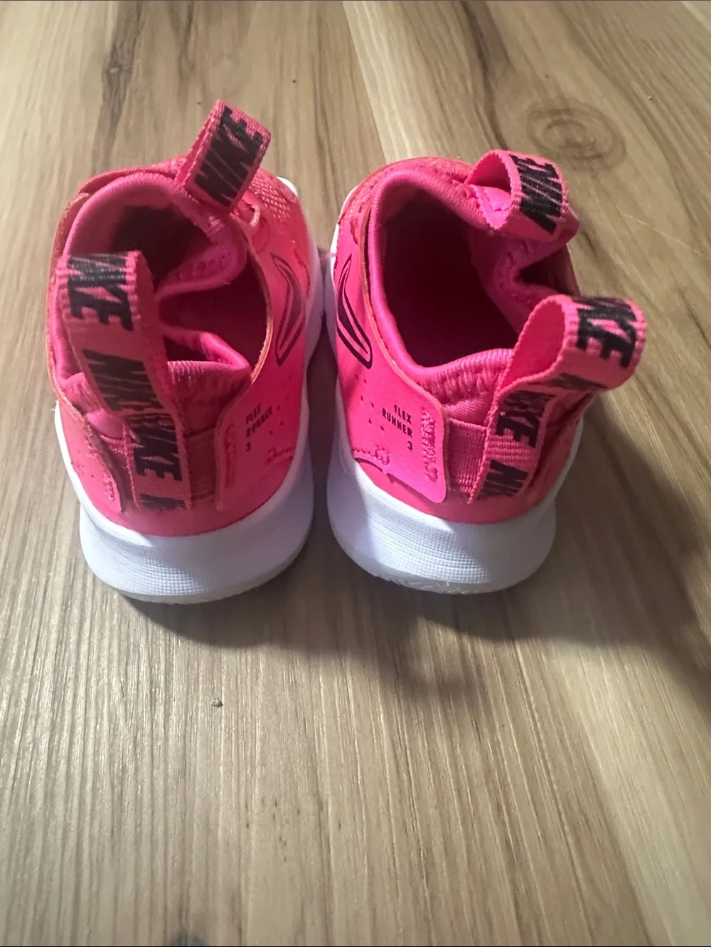 Nike Kids Bright Pink Slip-On Athletic Sneakers